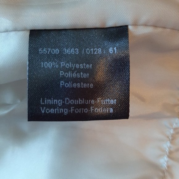 Fuchs Schmitt metallic light camel Quilted Jacket Size:  S/M - Picture 5 of 10